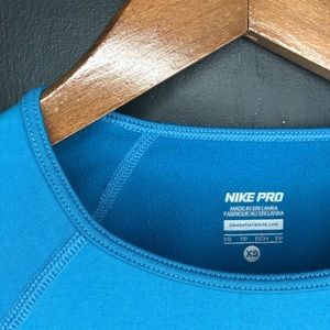 Fleece Lined Nike Pro Dri Fit Long Sleeve